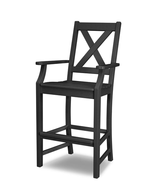 POLYWOOD Braxton Bar Arm Chair in Black image