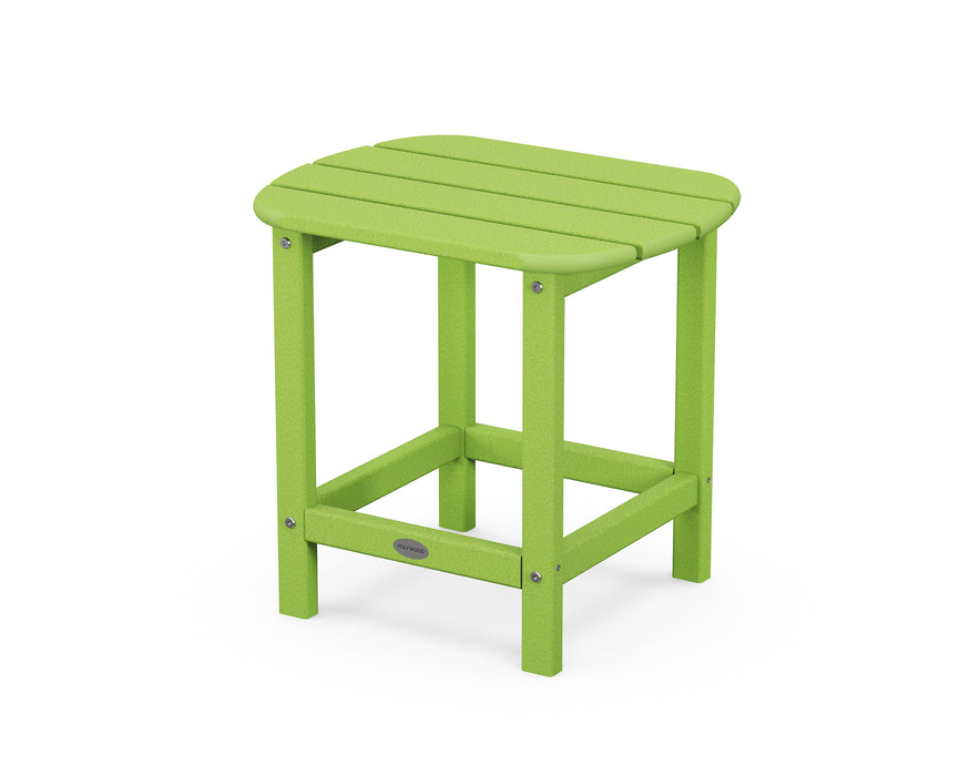 POLYWOOD South Beach 18" Side Table in Lime