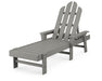 POLYWOOD Long Island Chaise in Slate Grey image