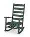 POLYWOOD Shaker Porch Rocking Chair in Green image