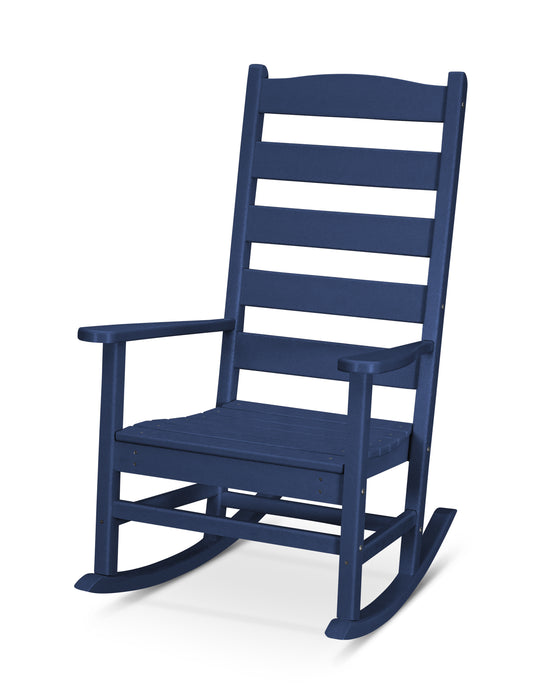 POLYWOOD Shaker Porch Rocking Chair in Navy image