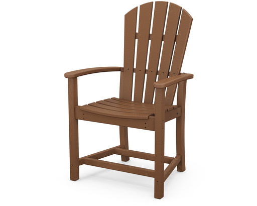POLYWOOD Palm Coast Upright Adirondack Chair in Teak image