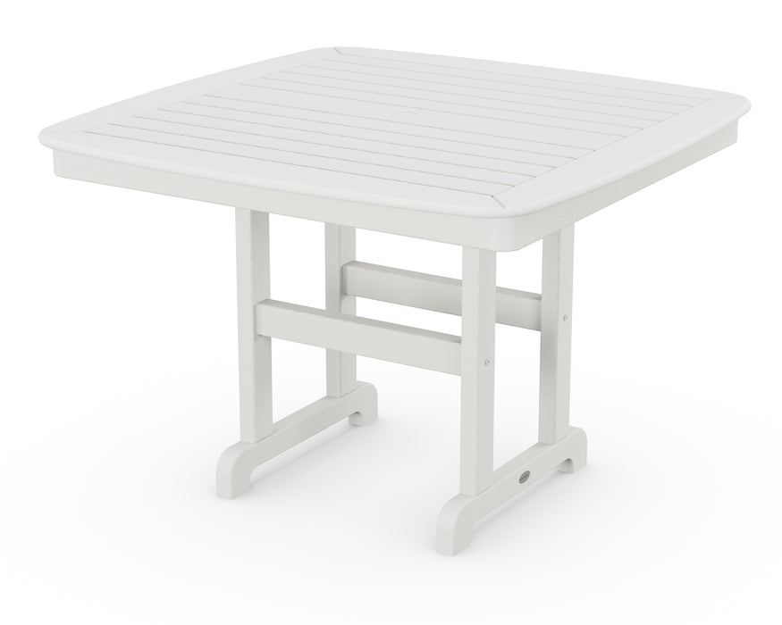 POLYWOOD Nautical 44" Dining Table in Vintage White image