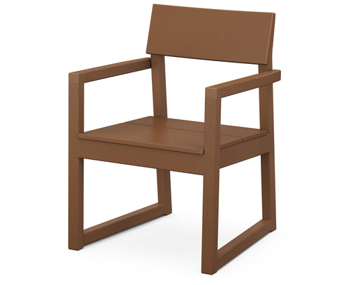 POLYWOOD EDGE Dining Arm Chair in Teak image