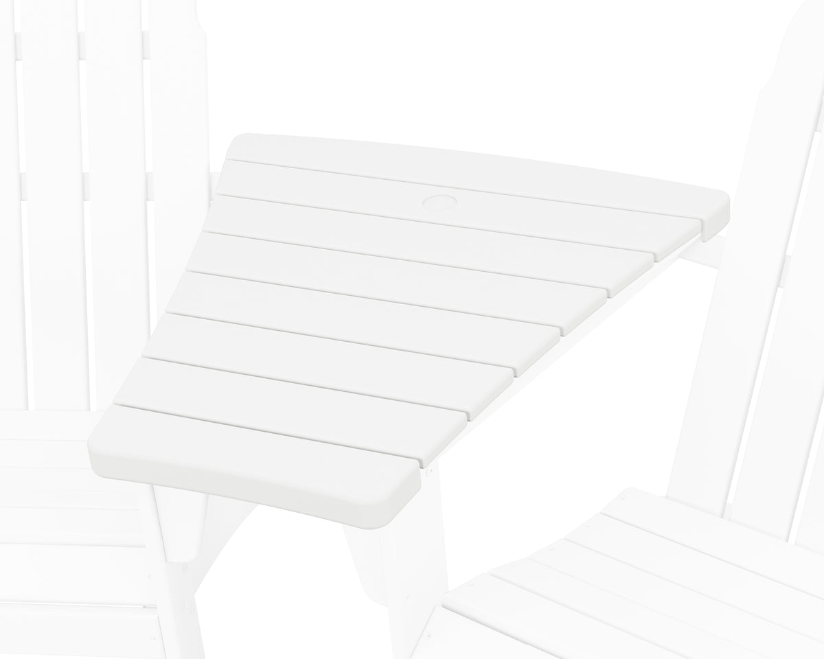 POLYWOOD 400 Series Angled Adirondack Connecting Table In White   Qsjkrsimn51ahkjdw0fh 1200x960 