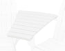 POLYWOOD 400 Series Angled Adirondack Connecting Table in White image