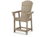 POLYWOOD Nautical Curveback Adirondack Counter Chair in Vintage Sahara image