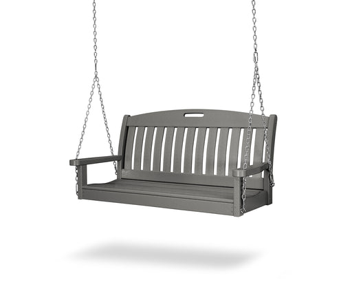 POLYWOOD Nautical 48" Swing in Slate Grey image