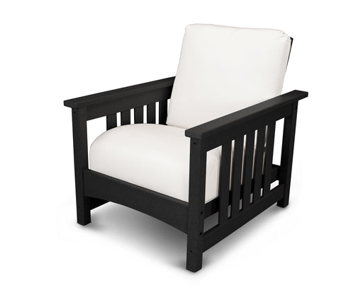 POLYWOOD Mission Chair in Black / Bird's Eye image