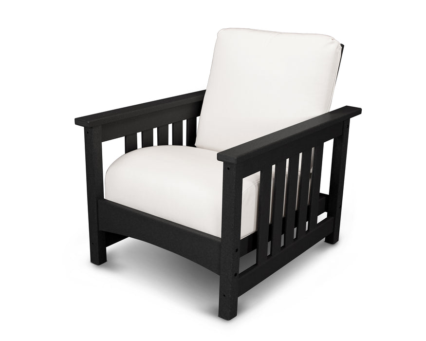POLYWOOD Mission Chair in Black / Bird's Eye image