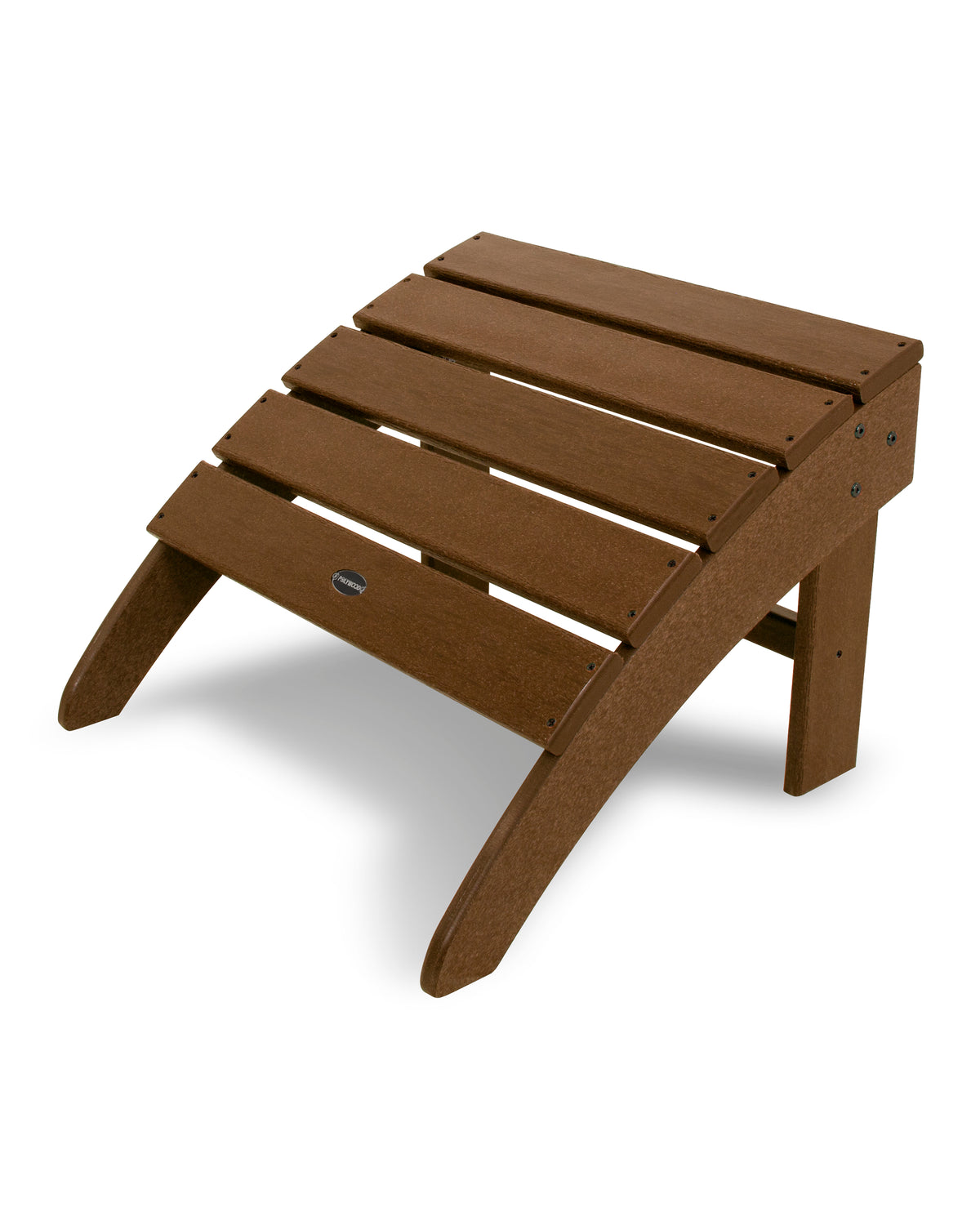 Teak Wood Long Island Ottoman