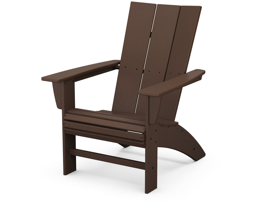 POLYWOOD Modern Curveback Adirondack Chair in Mahogany image