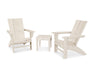 POLYWOOD Modern 3-Piece Curveback  Adirondack Set in Sand image
