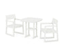 POLYWOOD EDGE 3-Piece Dining Set in Vintage White image