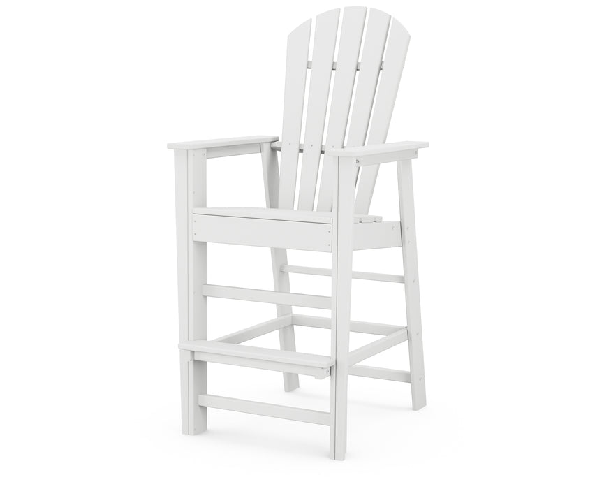 POLYWOOD South Beach Bar Chair in White