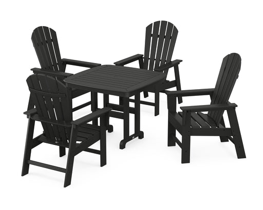 POLYWOOD South Beach 5-Piece Dining Set in Black image