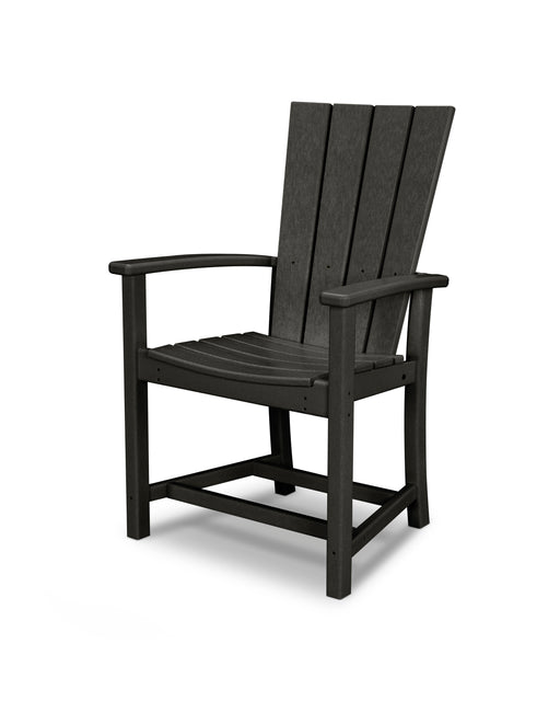 POLYWOOD Quattro Upright Adirondack Chair in Black image