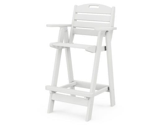 POLYWOOD Nautical Bar Chair in White image