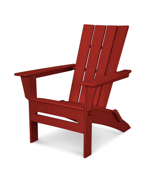 POLYWOOD Quattro Folding Adirondack in Crimson Red image
