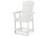 POLYWOOD Nautical Curveback Adirondack Counter Chair in Vintage White image