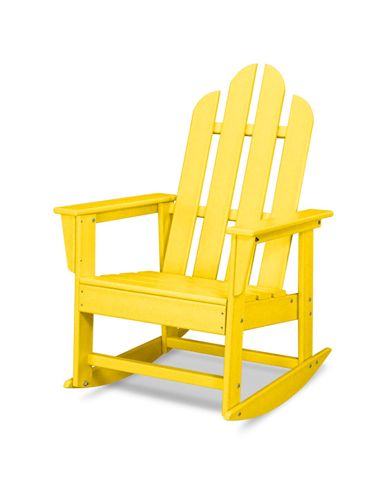 POLYWOOD Long Island Rocking Chair in Lemon image