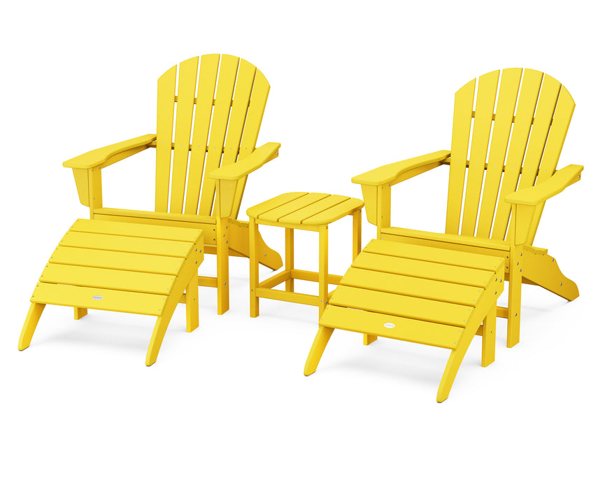 POLYWOOD South Beach Adirondack 5-Piece Set in Lemon image