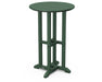 POLYWOOD 24" Round  Farmhouse Counter Bistro Table in Green / Green image