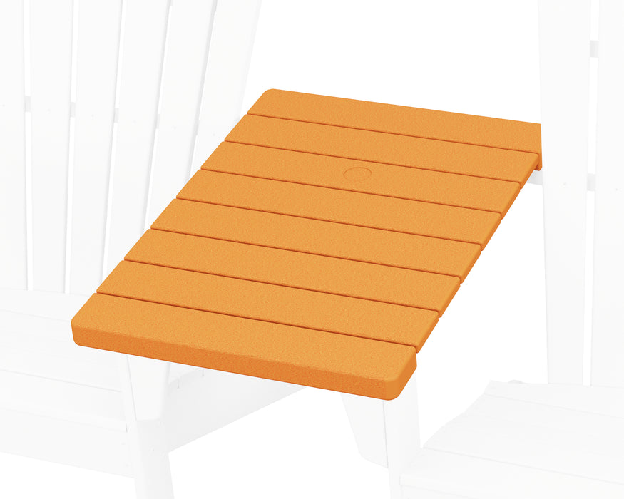 POLYWOOD Straight Adirondack Connecting Table in Tangerine image