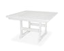POLYWOOD Park 48" Square Table in White image