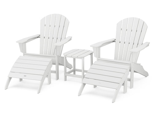 POLYWOOD South Beach Adirondack 5-Piece Set in White image