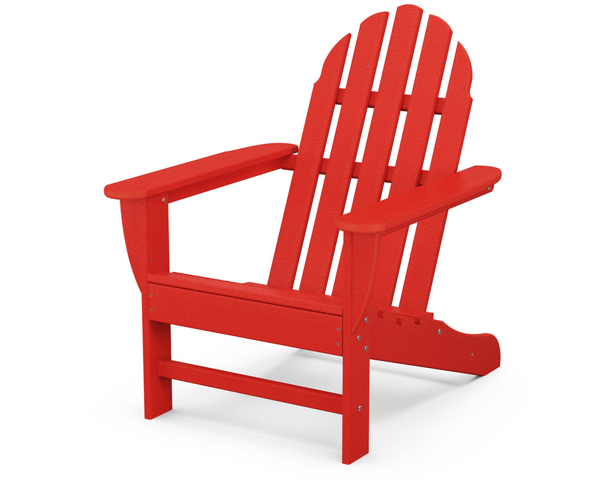 POLYWOOD Classic Adirondack Chair in Sunset Red