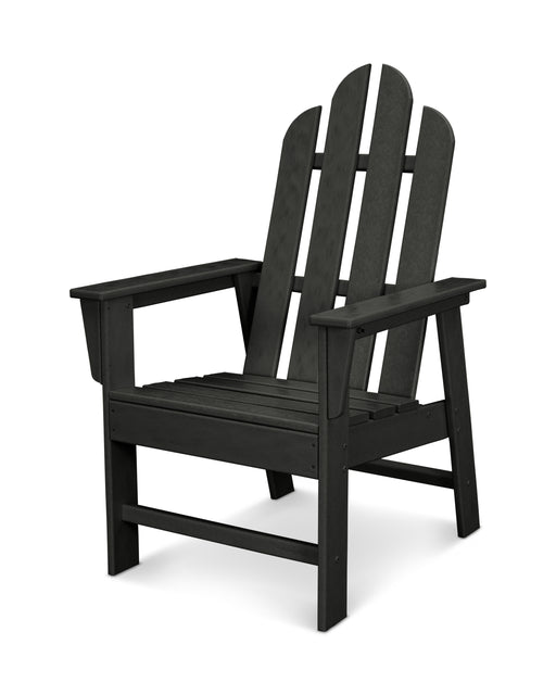 POLYWOOD Long Island Upright Adirondack Chair in Black image