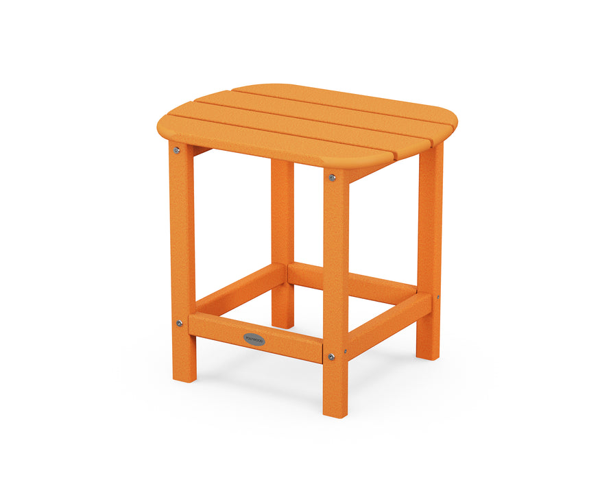 POLYWOOD South Beach 18" Side Table in Tangerine image