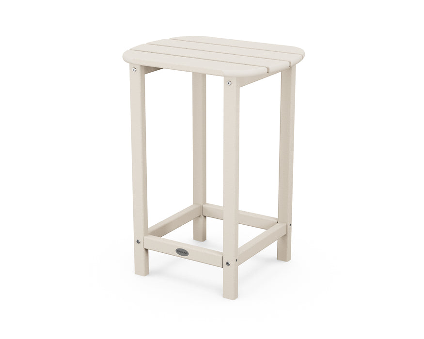 POLYWOOD South Beach 26" Counter Side Table in Sand image