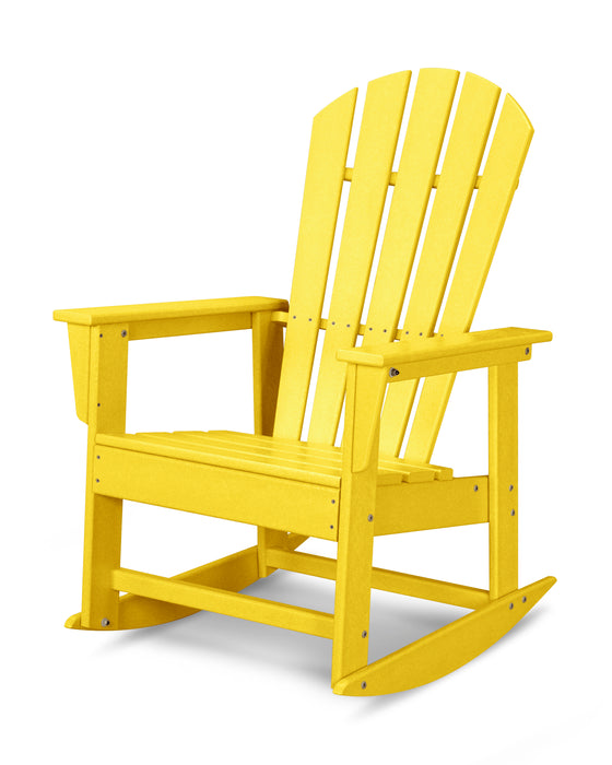 POLYWOOD South Beach Rocking Chair in Lemon image