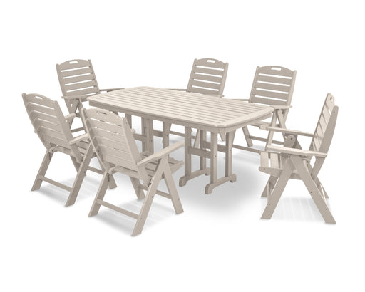 POLYWOOD Nautical 7-Piece Dining Set in Sand image