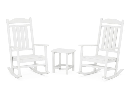 Country Living Country Living Legacy Rocking Chair 3-Piece Set in White image