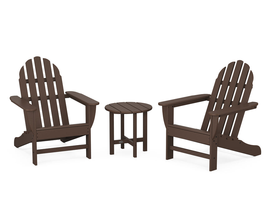 POLYWOOD Classic Adirondack 3-Piece Set in Mahogany image