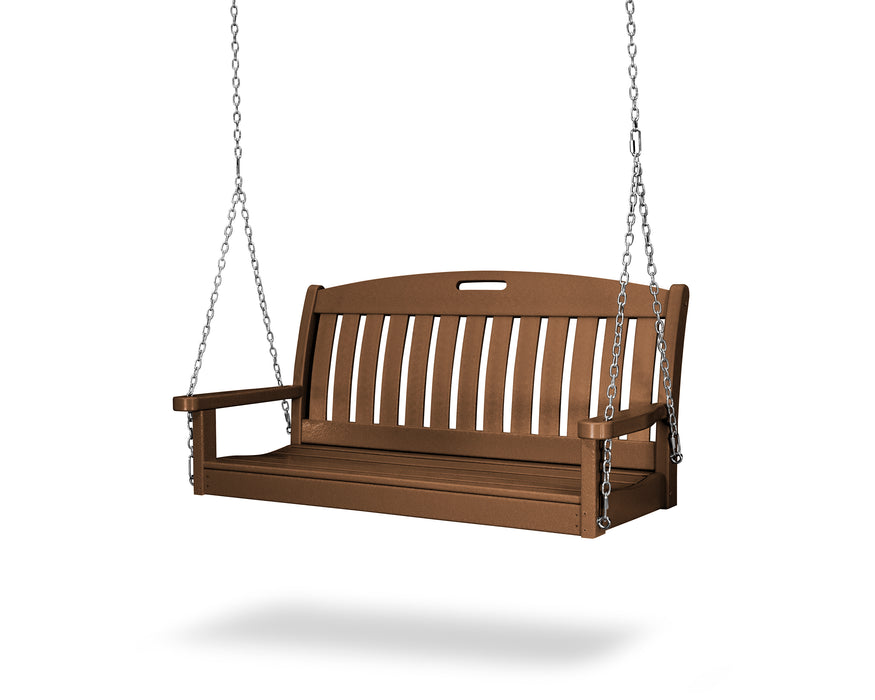 POLYWOOD Nautical 48" Swing in Teak image
