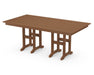 POLYWOOD Farmhouse 37" x 72" Dining Table in Teak image