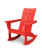 POLYWOOD Modern Adirondack Rocker in Sunset Red image