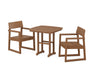 POLYWOOD EDGE 3-Piece Dining Set in Teak image