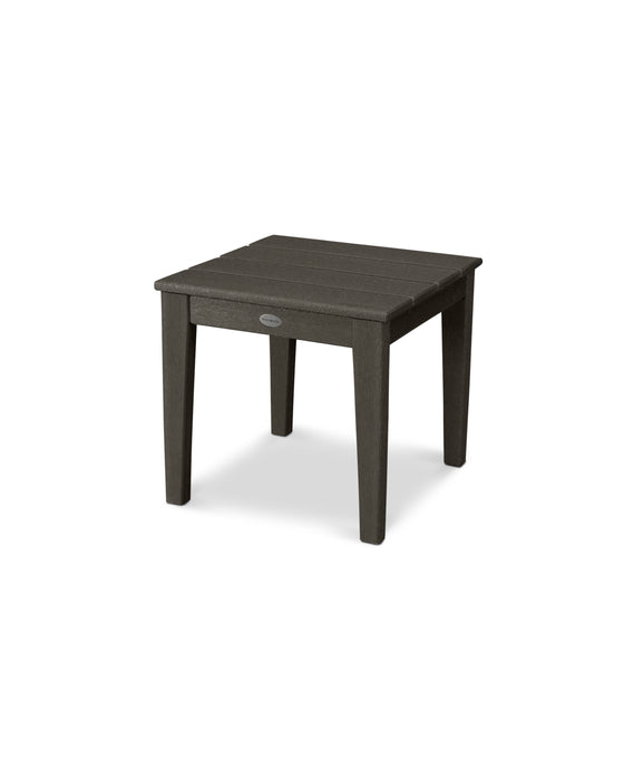 POLYWOOD Newport 18" End Table in Vintage Coffee image