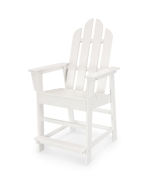 POLYWOOD Long Island Counter Chair in White image