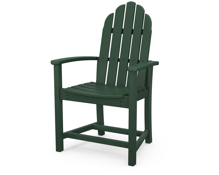 POLYWOOD Classic Adirondack Dining Chair in Green image