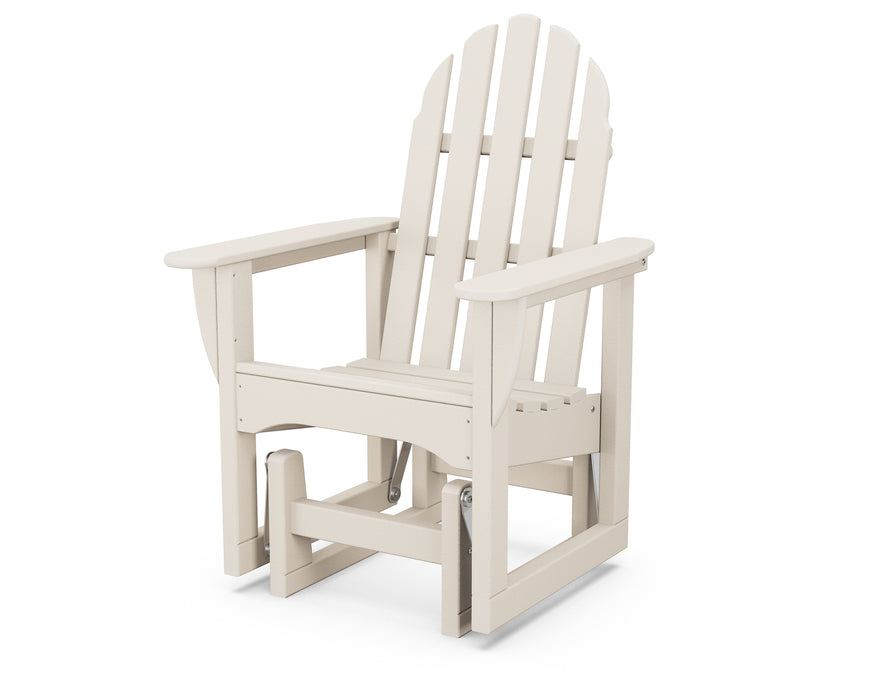 POLYWOOD Classic Adirondack Glider Chair in Sand image