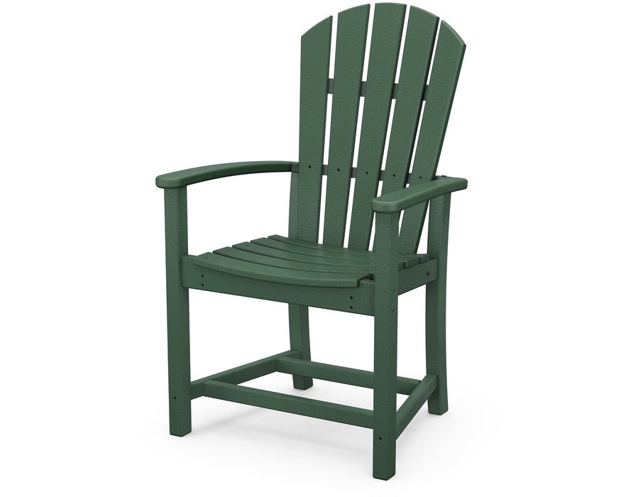 POLYWOOD Palm Coast Upright Adirondack Chair in Green