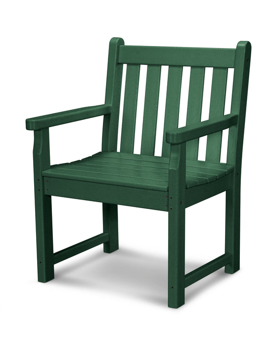 POLYWOOD Traditional Garden Arm Chair in Green image