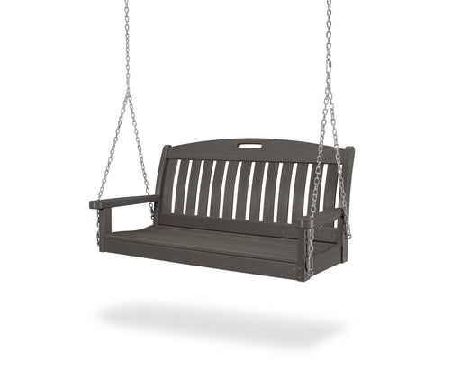 POLYWOOD Nautical 48" Swing in Vintage Coffee image