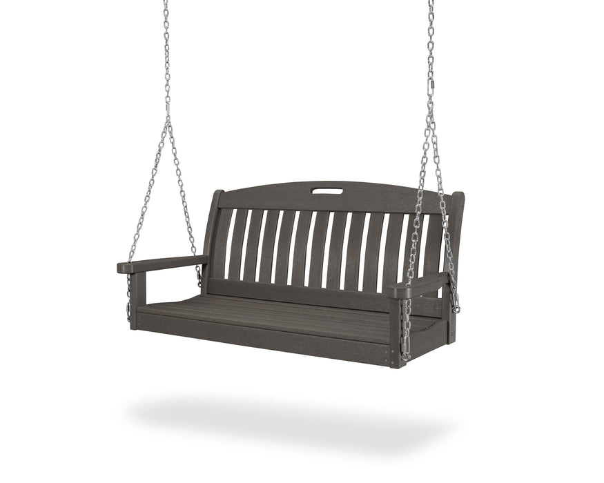 POLYWOOD Nautical 48" Swing in Vintage Coffee image